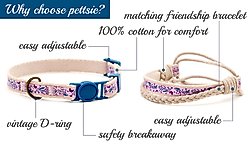 Pettsie Kitten Collar, 5-in, Purple slide 2 of 7