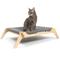 Show in main carousel: Primetime Petz Elevated Cat & Dog Bed with Reversible Fabric Hammock, Neutral Paint Spots/Crosses slide 5 of 9