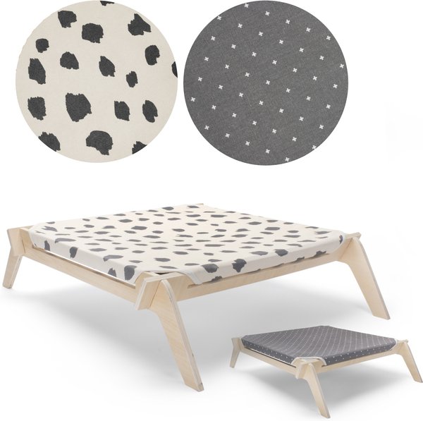 Primetime Petz Elevated Cat & Dog Bed with Reversible Fabric Hammock