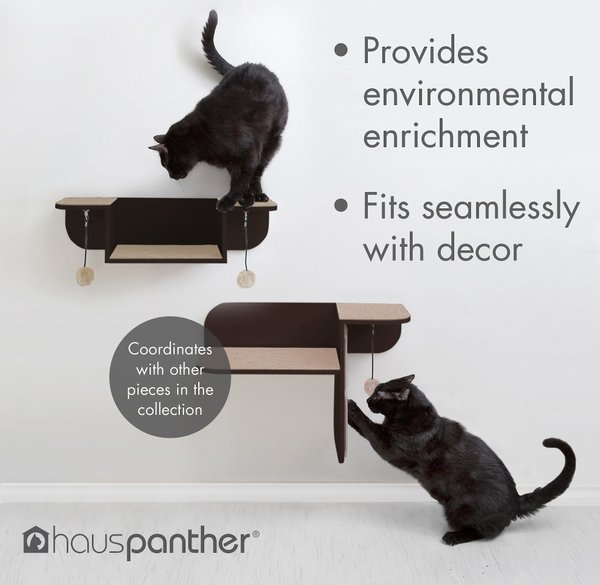 Hauspanther Step Perch Wall Mounted Cat Shelf