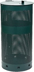 Zero Waste USA Round Dog Waste Can, Green  slide 1 of 2