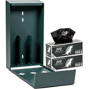 Zero Waste USA Starter Station Pet Waste Roll Bag System, 400 bags, Green