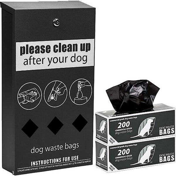 Classic Tie Handle Dog Waste Bag Dispenser