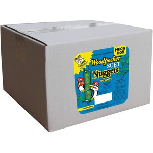 C&S Woodpecker Suet Nuggets Wild Bird Food, 8-lb box