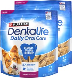 DentaLife Daily Oral Care Small/Medium Dental Dog Treats, 94 count