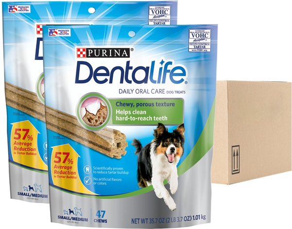 DentaLife Daily Oral Care Small/Medium Dental Dog Treats, 94 count slide 1 of 11