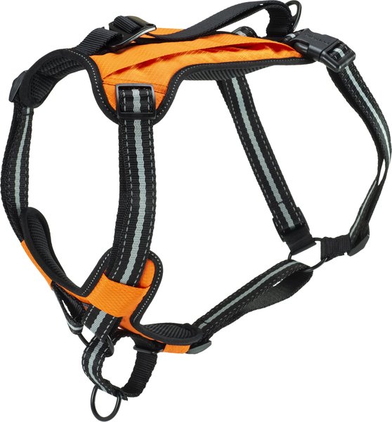 PetSafe Walk Along Nylon Reflective Back Clip Dog Harness, Orange, Small: 19 to 25-in chest slide 1 of 10
