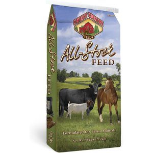 Sweet Country Feeds 12% Protein All-Stock Feed Farm Animal & Horse Feed, 50-lb bag
