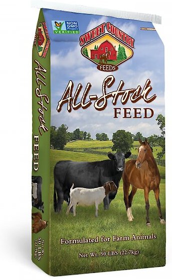 Sweet Country Feeds 14% Protein All-Stock Feed Non-GMO Farm Animal & Horse Feed, 50-lb bag slide 1 of 1