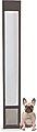 PetSafe Sliding 81-in Glass Pet Door, Bronze, Medium