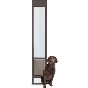 PetSafe Freedom Patio Dog & Cat Doors for Sliding Doors, Bronze, Tall