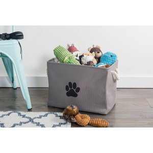 Personalized Dog Toy Baskets - Tan