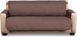 Bone Dry Reversible Loveseat Cover, Chocolate