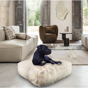 Bessie + Barnie Sicilian Rectangle Pillow Dog Bed with Removable Cover