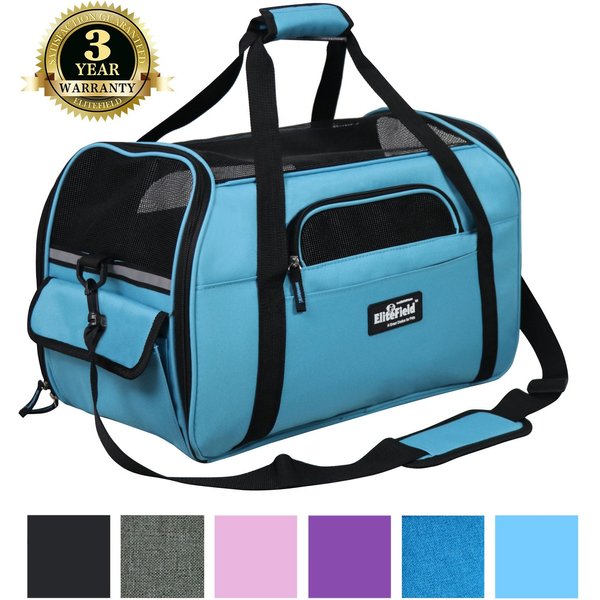 CATINTHEBAG EZZip Cat Carrier Bag, Cobalt, Small