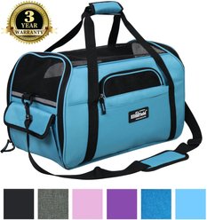 EliteField Soft-Sided Airline-Approved Dog & Cat Carrier Bag, Sky Blue, 19-in slide 1 of 7