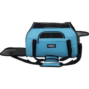 EliteField Soft-Sided Airline-Approved Dog & Cat Carrier Bag, Sky Blue, 19-in