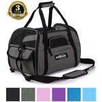 K9 Sport Sack Karry On Dog & Cat Carrier Bag, Gray