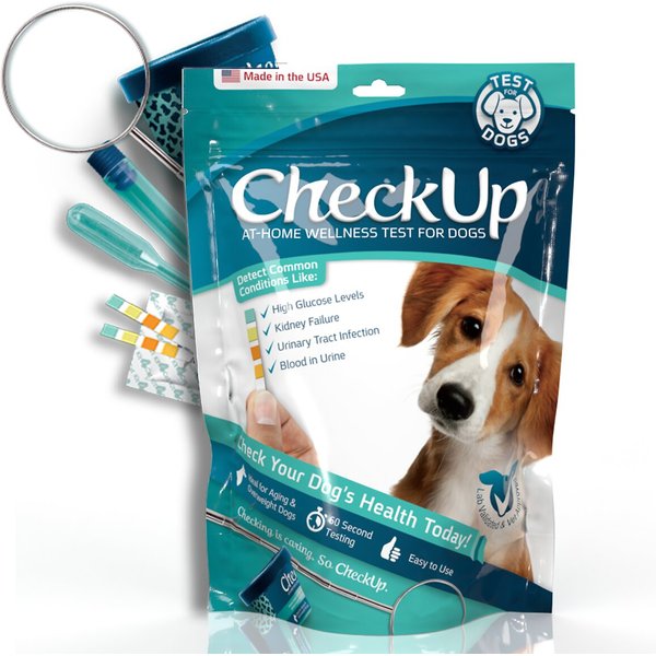 CHECKUP Pet Wellness Urinalysis Testing Kit Urine Testing for Dogs