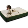 Snoozer Pet Products Super Orthopedic Pillow Dog Bed w/Removable Cover, Green, Large