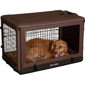 Go Pet Club CP-32 23.25 in. Foldable Pet Crate Red