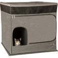 Pet Gear Pro Pawty Cat Litter Box Cover, Soft Charcoal