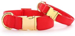 The Foggy Dog Ruby Nylon Dog Collar, Small: 11 to 16-in neck, 5/8-in wide