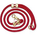 The Foggy Dog Ruby Marine Rope Dog Leash, 6-ft long, 3/8-in wide
