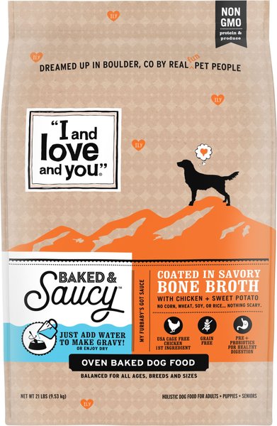 I love you dog food best sale