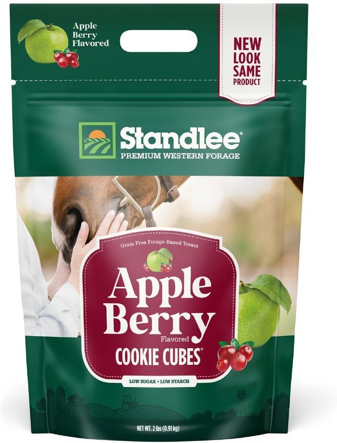 STANDLEE Premium Cookie Cubes Low Starch, Low Sugar Apple Berry Horse