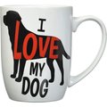 PetRageous Designs "I Love My Dog" Mug