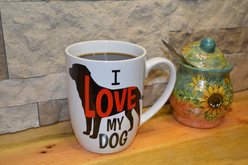 PetRageous Designs "I Love My Dog" Mug slide 2 of 2