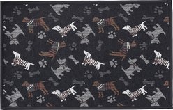 PetRageous Designs Tossed Dog Tapestry Dog Placemat, 19-in