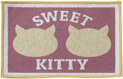 PetRageous Designs Sweet Kitty Tapestry Cat Placemat, 19-in