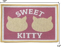 PetRageous Designs Sweet Kitty Tapestry Cat Placemat, 19-in slide 2 of 5