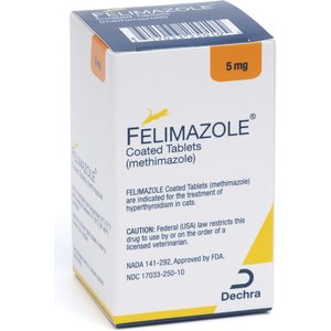 Felimazole Tablets for Cats, 5-mg, 1 tablet