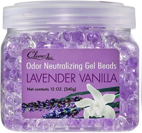 Clear Air Lavender Vanilla Neutralizing Gel Beads, 12-oz jar slide 1 of 1