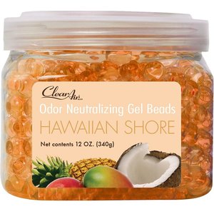 Clear Air Hawaiian Shore Neutralizing Gel Beads, 12-oz jar