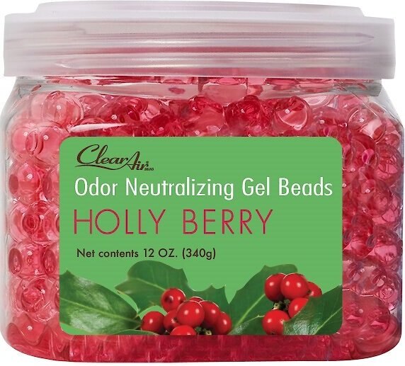 Clear Air Scotch Pine Neutralizing Gel Beads 12-oz jar