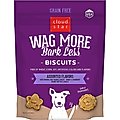 Cloud Star Wag More Bark Less Grain-Free Oven Baked Assorted Flavors Mini Biscuits Dog Treats, 7-oz bag