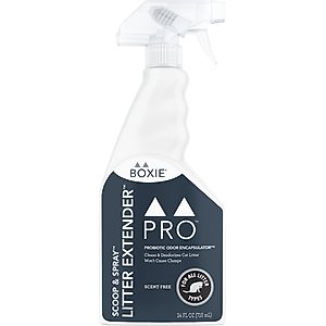 Boxiecat Litter Extender Probiotic Odor Encapsulator Spray, 24-oz bottle