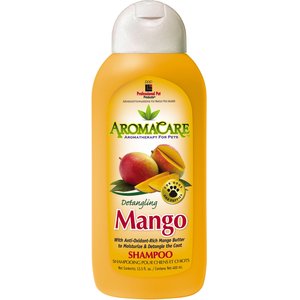 Professional Pet Products AromaCare Detangling Mango Pet Shampoo, 13.5-oz bottle
