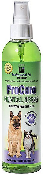 Professional Pet Products ProCare Dog & Cat Dental Spray, 8-oz bottle slide 1 of 1