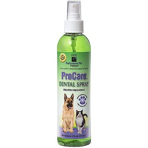 Professional Pet Products ProCare Dog & Cat Dental Spray, 8-oz bottle
