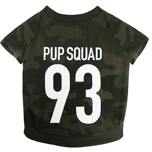 Pets First Pup Squad Dog Tee, Camo, X-Large