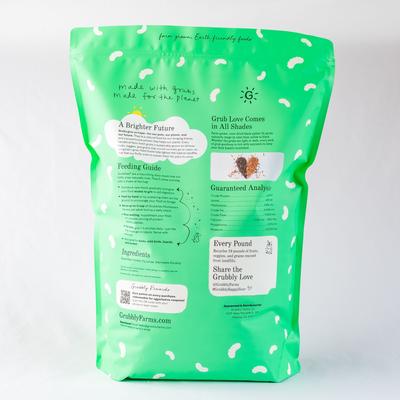 Show full view: Grubbly Farms Grubblies Oven-Dried Non-GMO Black Soldier Fly Grubs Chicken Treats, 5-lb bag slide 2 of 5