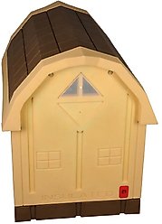 Dog Palace Dog House, Brown/Tan slide 2 of 8