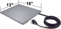 DP Hunter Dog House & Heating Pad, Brown/Tan slide 2 of 9