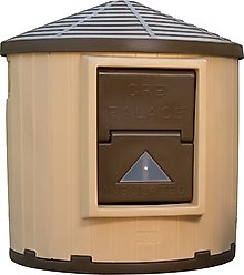 CRB Palace Dog House, Brown/Tan slide 1 of 8