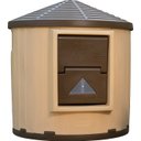 CRB Palace Dog House, Brown/Tan